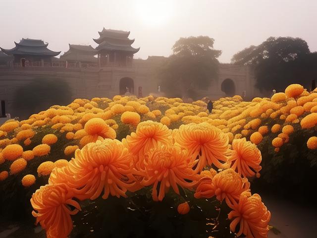 《重阳菊香忆往昔:屈全绳讲述菊花台的故事》