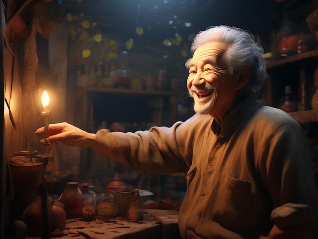 《照东墙邻家笑语,忆往昔灯红酒绿凄凉》