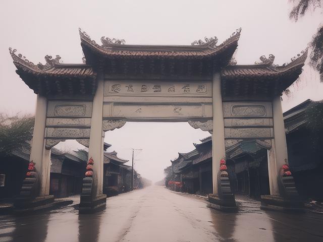 宝山旧事:江畔弦歌,过马路纪念村牌坊的往事集