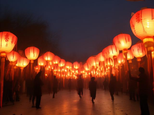 悠悠往事话元宵，共赏花灯忆往昔