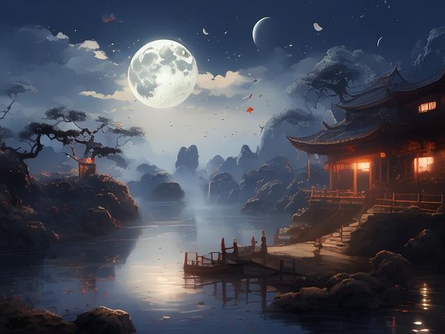 月下煮酒话往昔，共品诗意时光