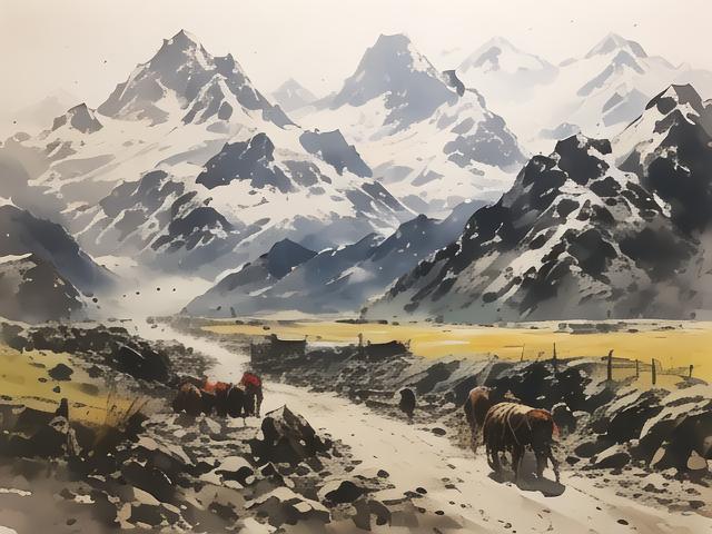 祁连山脚，邱老师笔下的往昔如烟散忆