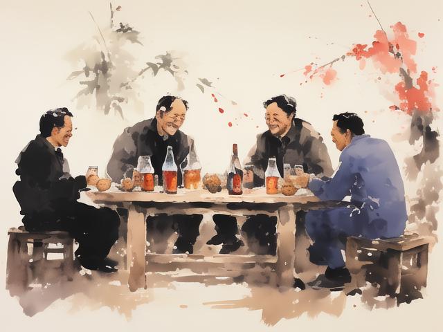 共饮往昔，畅怀未来：往事干杯情难尽