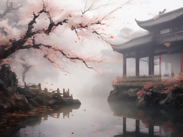 《春暮怀古韵,旧梦空如诗话情》