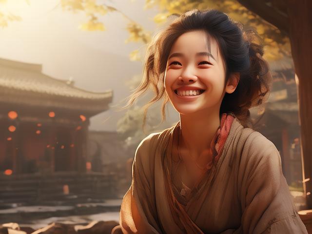 笑谈往昔如梦,回首人生一笑而过