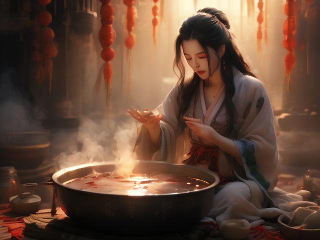 《孟婆汤中泪,前尘往事尽消散:凄美爱情传》