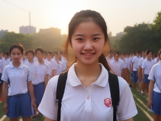 《中考时光:芬芳记忆中的青春印记,永恒奋斗之花绽放》