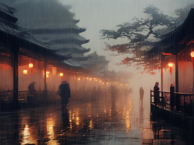 《沉浸往事,烟雨读后心语》