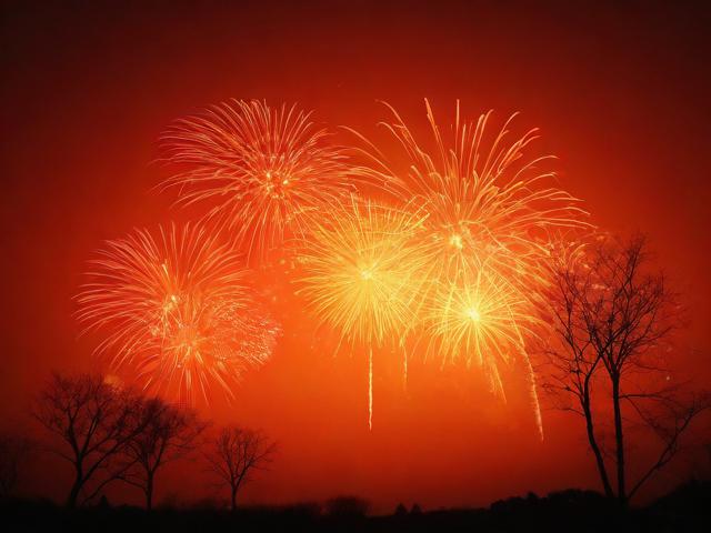 《新年回首往事暗淡,展望未来光明璀璨》